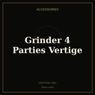 Grinder 4 Parties Vertige