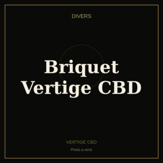 Briquet Vertige CBD