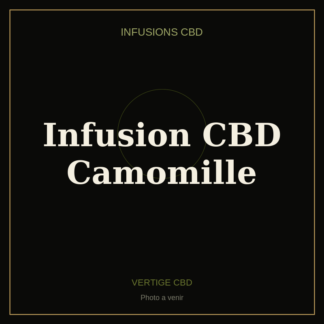 Infusion CBD Camomille