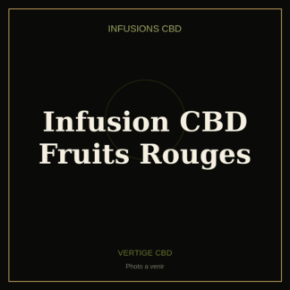 Infusion CBD Fruits Rouges