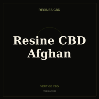 Résine CBD Afghan 1g